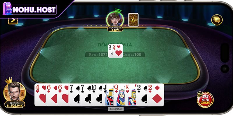 Tiến Lên Đếm Lá NOHU Dễ Thắng Với Cách Chơi Hiệu Quả 1 Khái quát game Tiến Lên Đếm Lá NOHU 2025