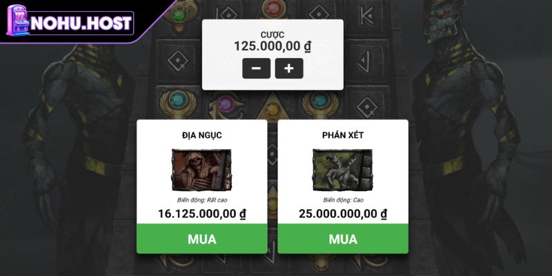 Anubis - Sức Mạnh Từ Vị Thần Ai Cập Trong Slot Game NOHU 2 Tính năng vòng quay miễn phí